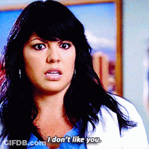 Woman In White Lab Coat Says I Don't Like You GIF