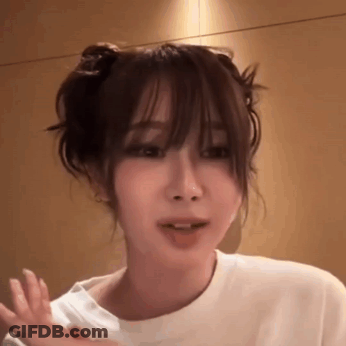 Woman In White Shirt GIF