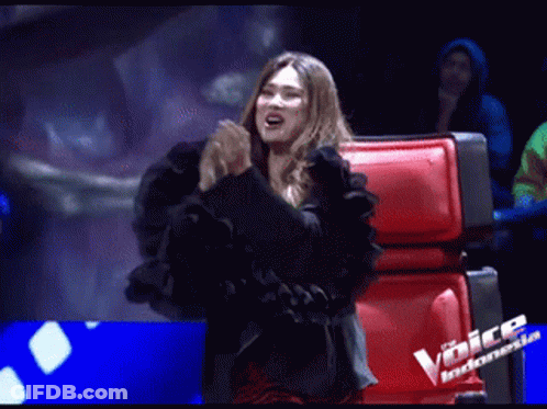 Woman In White Shirt And Black Tie Dancing GIF
