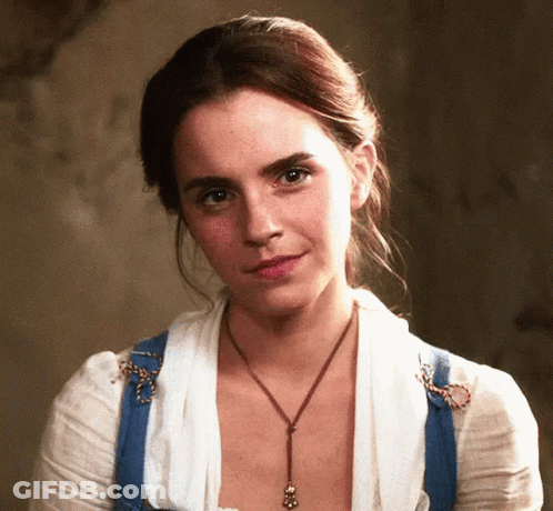 Woman In White Shirt And Blue Overalls GIF