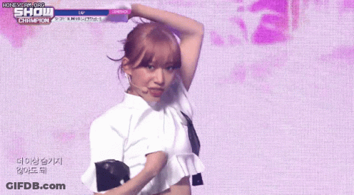 Woman In White Shirt Dancing GIF