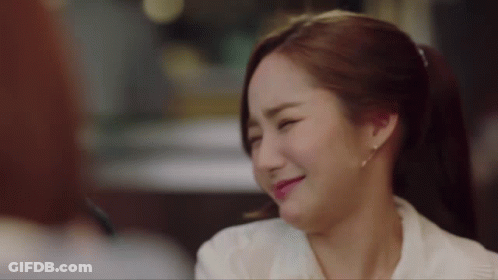 Woman In White Shirt Laughing GIF