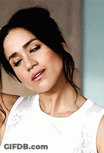 Woman In White Shirt GIF