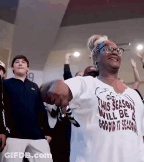 Woman In White T-Shirt This Season Will Be Good Did It Season GIF