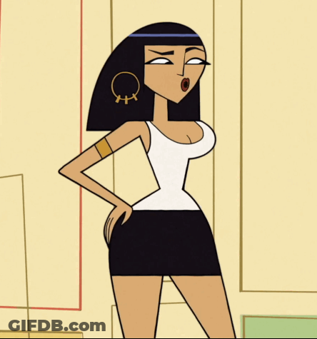 Woman In White Tank Top And Black Skirt GIF