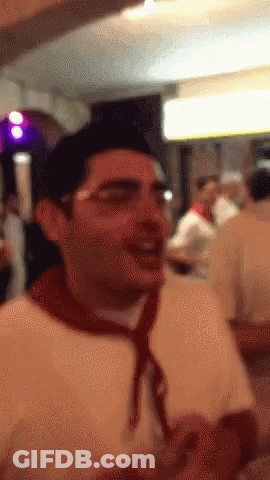 Woman In White Tank Top Giving Middle Finger Fuck You GIF