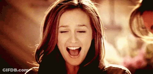 Woman In Yellow Headband Smiling GIF