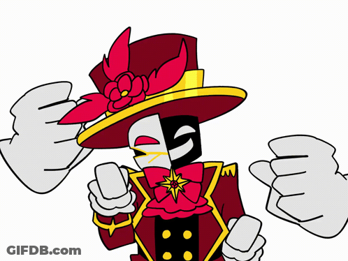 Woman In Yellow Jacket And Red Hat With Bandana And Gloves GIF
