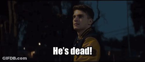 Woman In Yellow Jacket He's Dead Car GIF