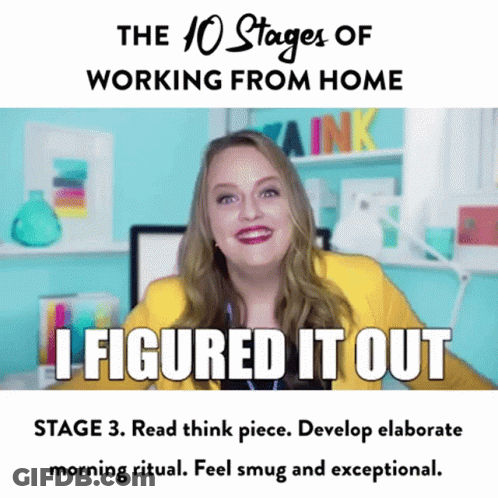 Woman In Yellow Jacket Says I Figured It Out GIF
