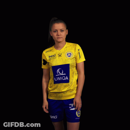 Woman In Yellow Shirt Saying Niga GIF