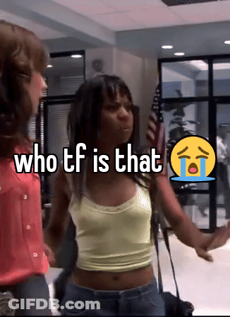 Woman In Yellow Tank Top Crying GIF
