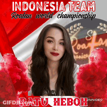 Woman Indonesia Team Roatan World Championship Ratu Heboh GIF