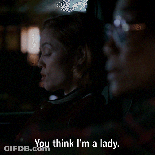 Woman Inside Car Think Lady Thats Nice GIF
