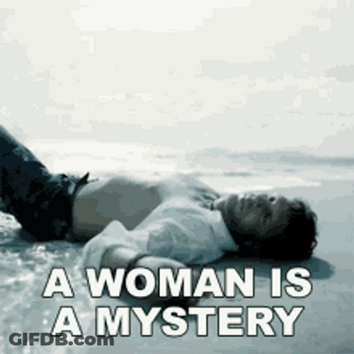 Woman Is A Mystery GIF