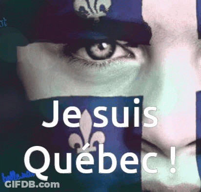 Woman Je Suis Quebec GIF