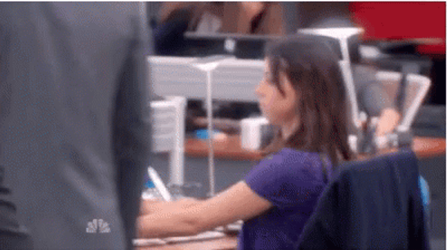 Woman Keyboard Typing Pretending To Work GIF