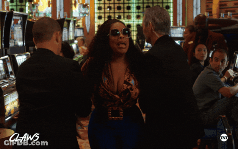 Woman Kicked Out Of Casino GIF