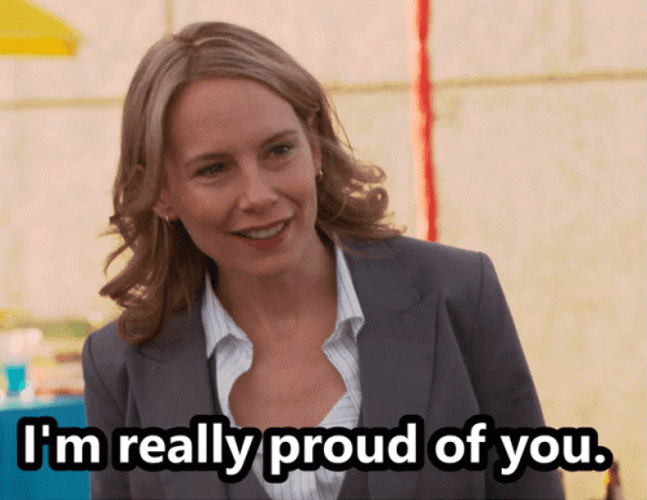 Woman Kudos Im Really Proud Of You GIF