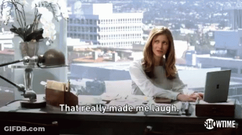 Woman Laptop Says That Really Made Me Laugh GIF