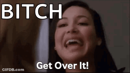 Woman Laughing Bitch Get Over It GIF
