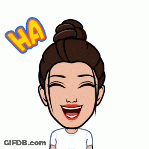 Woman Laughing Ha Ha Ha GIF