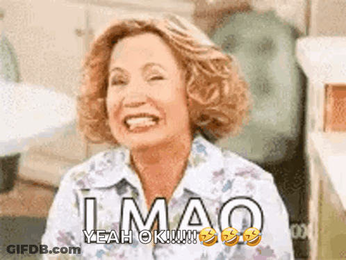Woman Laughing Lmao GIF