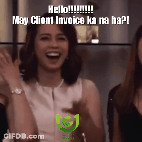 Woman Laughing Saying Hello GIF