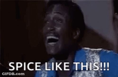 Woman Laughing Saying Spice Like This GIF