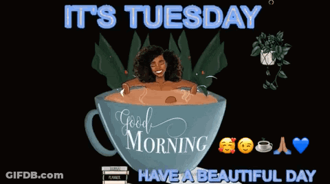 Woman Laying In Cup Of Hot Chocolate GIF