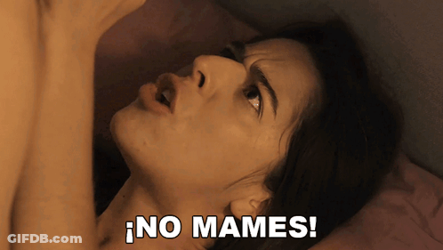 Woman Laying On Bed No Mames GIF
