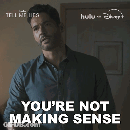 Woman Laying On Bed Saying It Make Sense To Me GIF