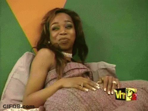 Woman Laying On Bed With VHR Logo GIF