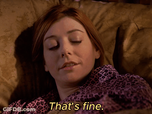 Woman Laying On Couch Saying I Don't Need To Be Snugged GIF