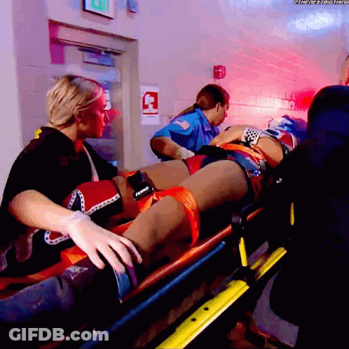 Woman Laying On Stretcher #Thenexttime GIF