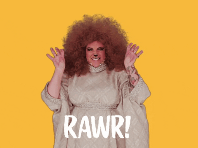 Woman Leo Rwar GIF