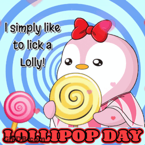 Woman Licking Lollipop Saying Sorry I Suck GIF