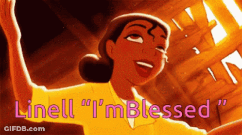 Woman Linell I'm Blessed GIF