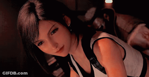Woman Looking At Camera GIF
