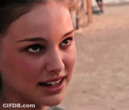 Woman Looking At Camera GIF