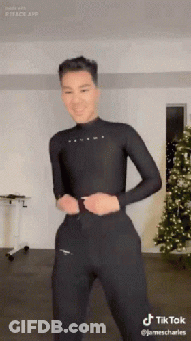 Woman Looking At Man GIF