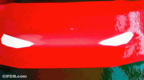 Woman Looking Out Blue Window GIF
