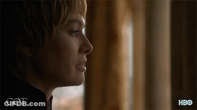 Woman Looking Out Window Got HBO GIF