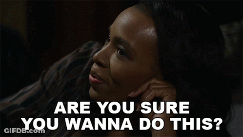 Woman Lying Down With Are You Sure You Wanna Do This GIF