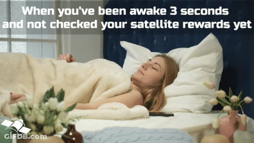 Woman Lying In Bed With When You've Been Awake 3 Seconds GIF