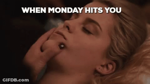 Woman Lying On Bed With Eyes Closed GIF