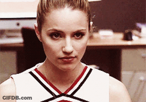 Woman Making Face Close Up GIF