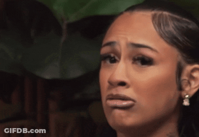 Woman Making Funny Face GIF