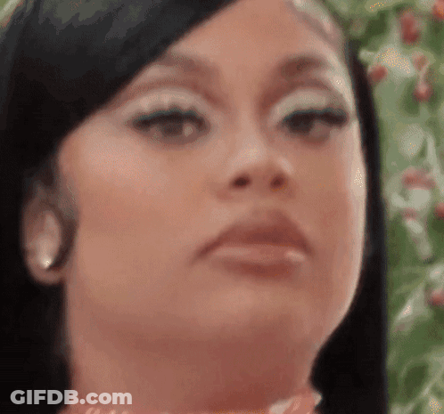 Woman Making Funny Face GIF