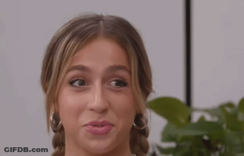 Woman Making Funny Face GIF